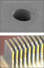 画像：微細加工事例
